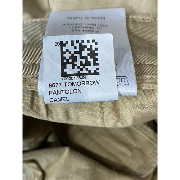 TOMORROW Women's Camel Ellen Wide-Leg High-Rise Pant SZ 25 - Picture 10 of 11